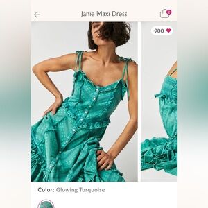 Janie maxi dress size M